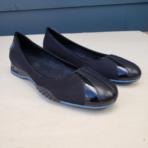 Cole Haan Shoes - Cole Haan Nike Air Black Beau Skimmer Flats - 9.5